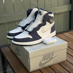 Size 9 - Jordan 1 Retro High CO.JP Midnight Navy