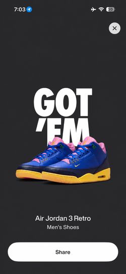 Nike Air Jordan 3 OG SP - Brazil - M 11