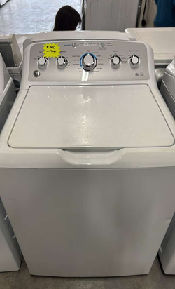 GE Top Load Washer – Deep Fill, White, Tested & Ready