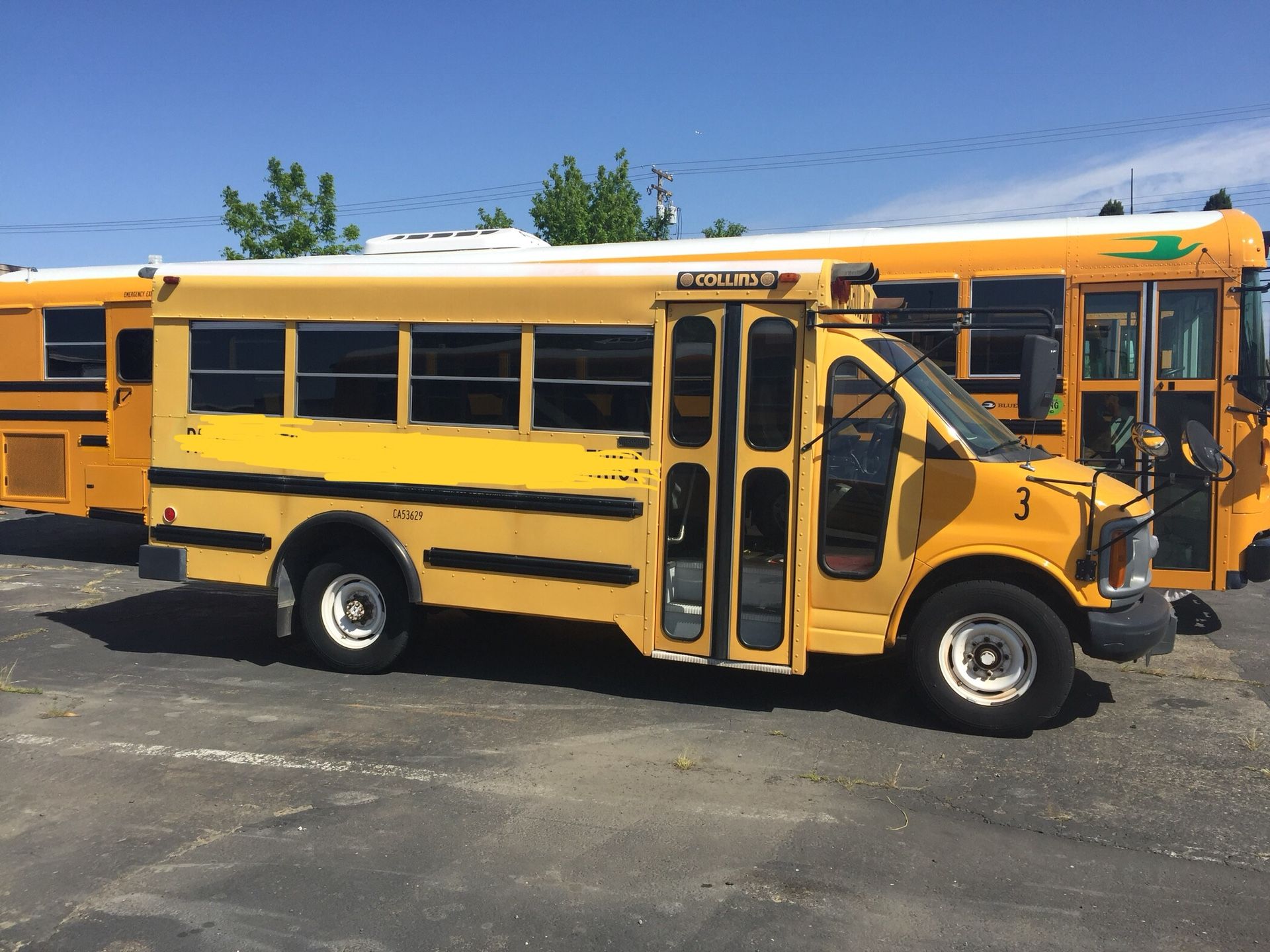 2002 Chevy Collins School Bus