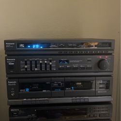 Panasonic MODEL SA-H51 STEREO CASSETTE RECEIVER vintage