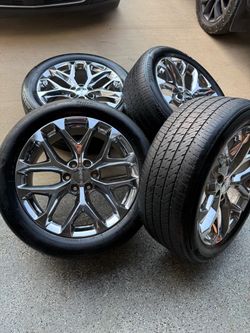 Chevy gmc snowflakes Oem 22