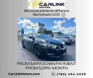 2017 NISSAN MAXIMA FROM $499 DOWN PAYMENT