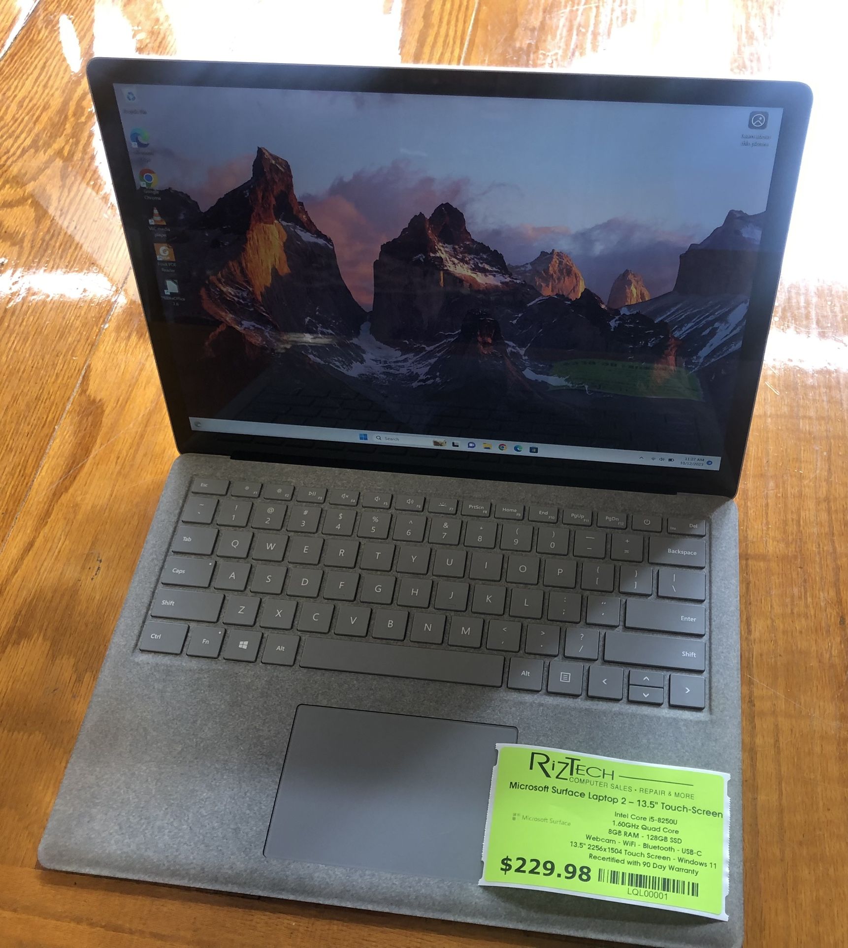 Microsoft Surface Laptop 2-13.5" Touch-Screen