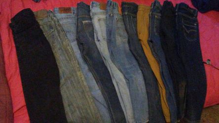 Boys jeans sz.6 levis,lee,joggers,hilfiger,polo,nautica,southpole,lrg