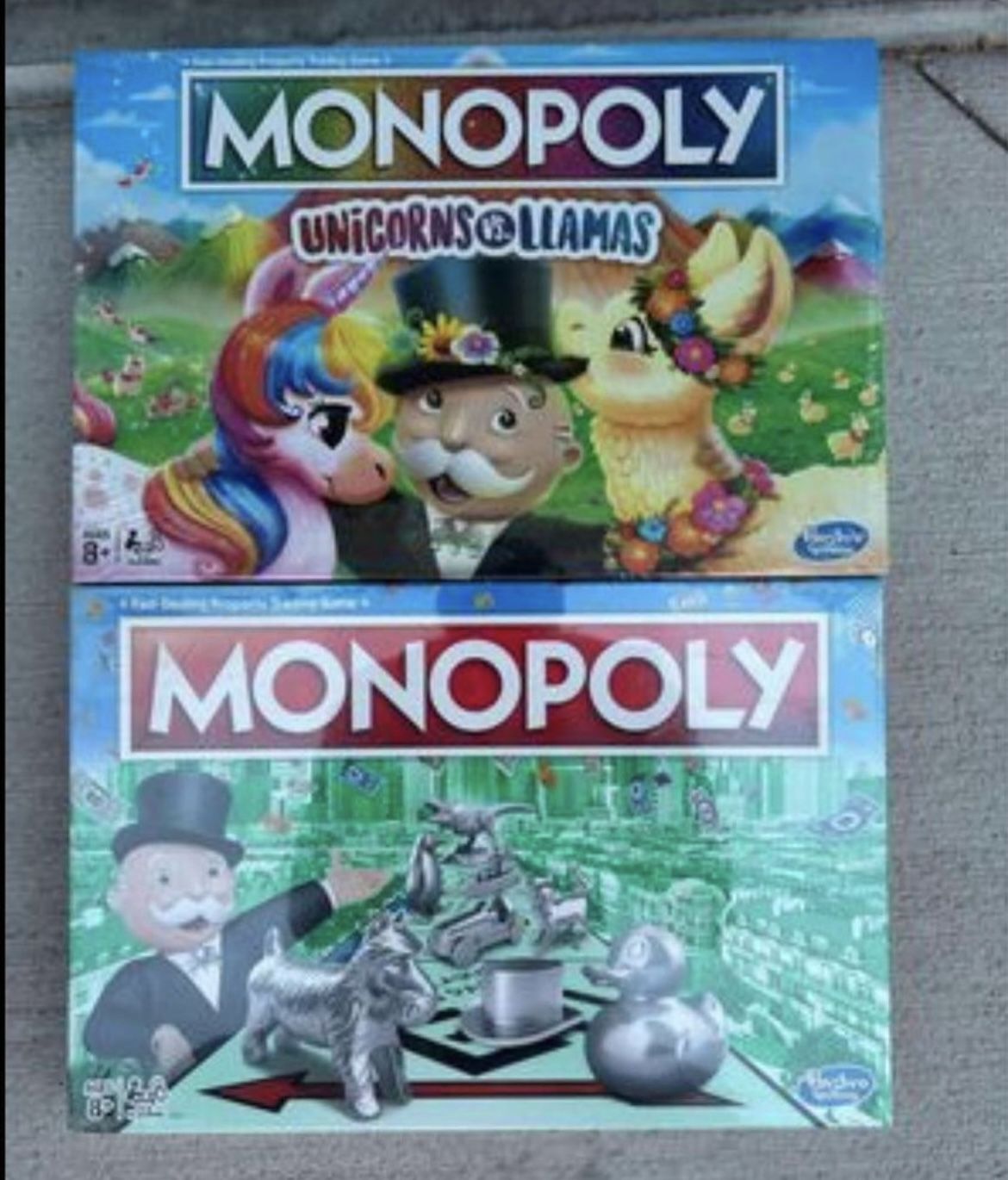 Two Monopoly Games - New Factory Sealed