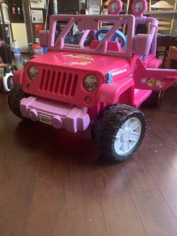 Barbie Jeep Power Wheel
