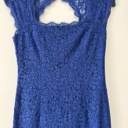 Blue Royal  Adrianna Papell Dress