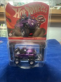 Hot Wheels Volkswagen T1 Rockster Red Line Club