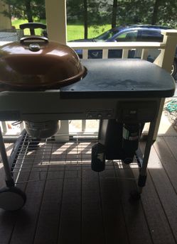 Weber performer gas ignition charcoal grill