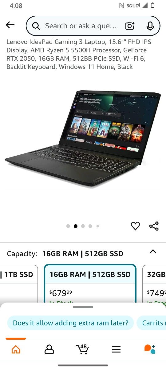 Bets Deal. Lenovo Gaming Laptops Gaming
