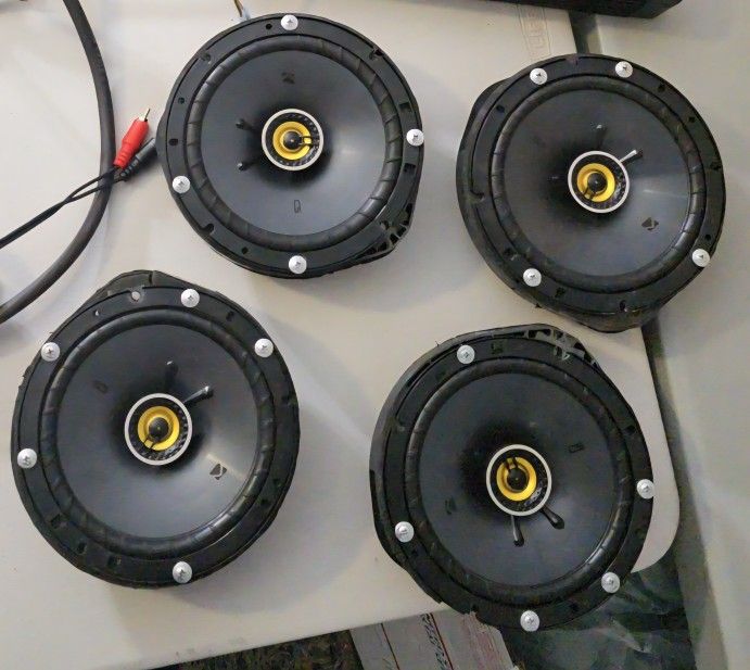 [SET OF 4] Kicker CS Series 6.75" Coaxial Speakers (CSC67 /

46CSC674) - Great Upgrade!