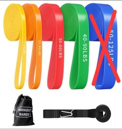 Exercise Bands, Resistance Bands for Working Out, Workout Bands, Pull up Assist Bands, Stretch Bands for Exercise at Home/Gym -fu