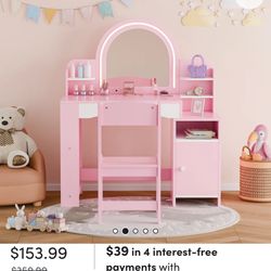 Kids Makeup Vanity
