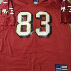 Jersey #83 49er. 