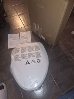 Elongated Bidet toilet seat