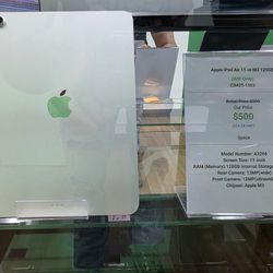 Apple IPad Air 11in M3 128GB