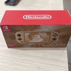 Limited Edition Hyrule Nintendo Switch Lite Unopened Box