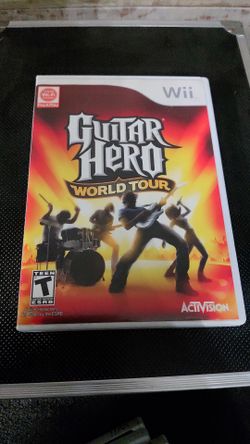 Guitar Hero World Tour Nintendo Wii 