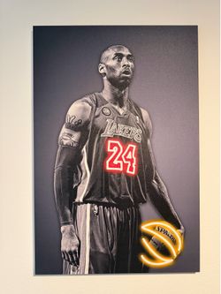 Kobe Bryant art piece