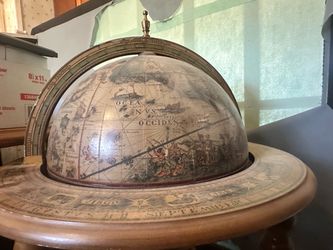 Vintage Italian globe bar