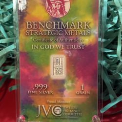 Benchmark Strategic Metals 1 Grain Fine .999 Silver