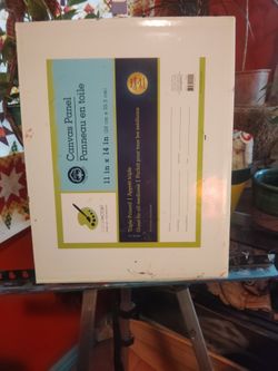 Original Acrylic Painting On Canvas Panel 