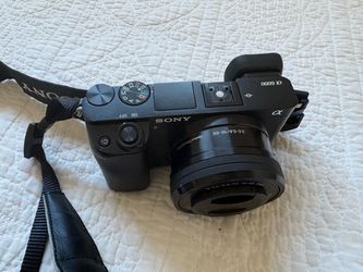 Sony Alpha a6000 Mirrorless Camera with 16-50mm Lens