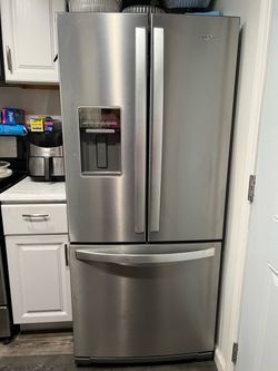 Whirlpool 30-inch Wide French Door Refrigerator - 20 cu. ft.
