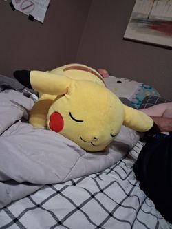 Pikachu plushie