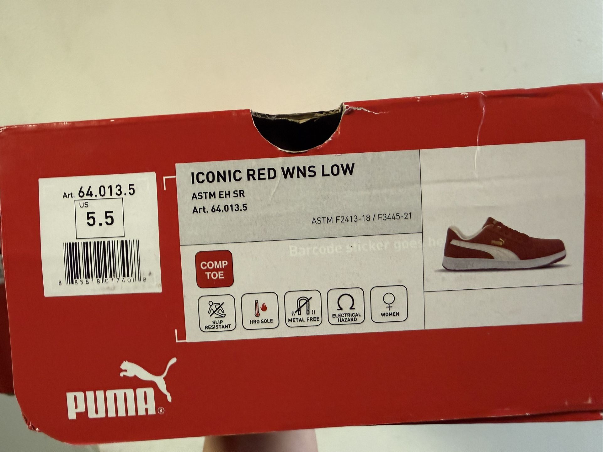 Puma Steel Toe Work Shoes