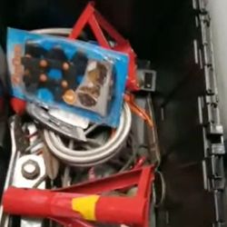 Red Lawn Mower Brand New Retail Price $250