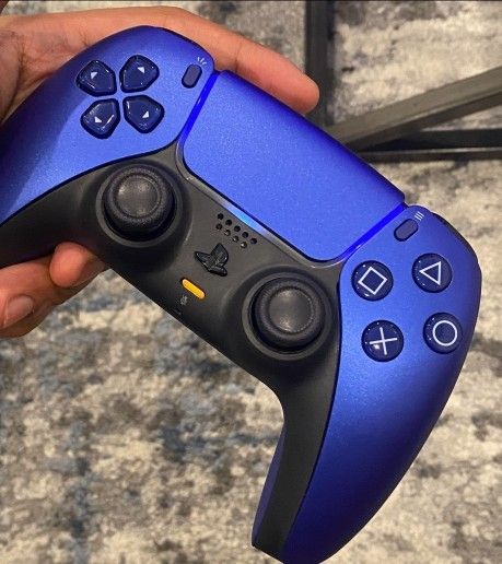 Dark Blue Ps5 Controller