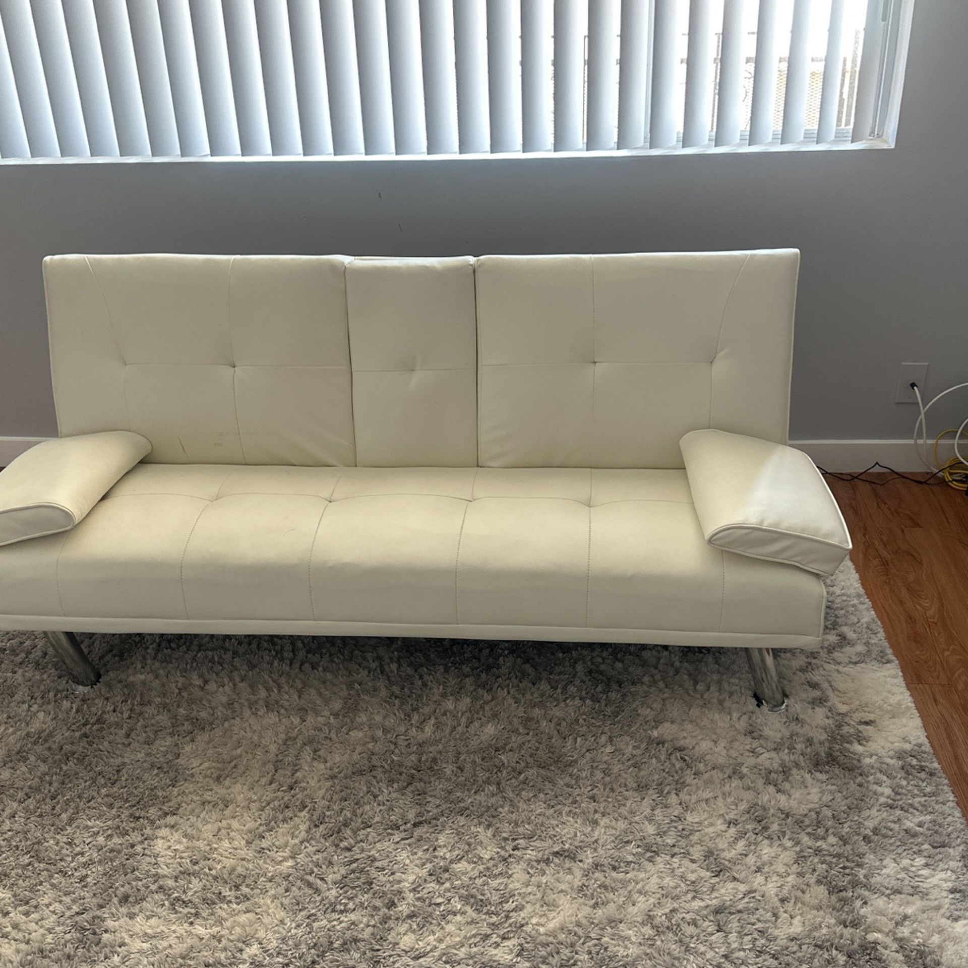 White Futon 
