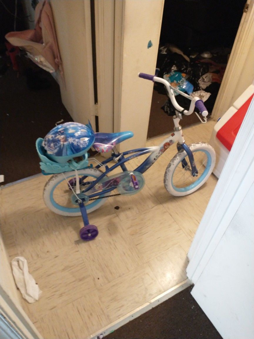 Girls Frozen Bicycle