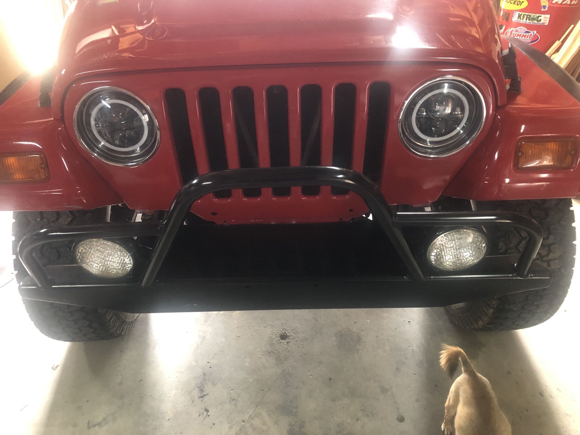 Jeep tj bumpers