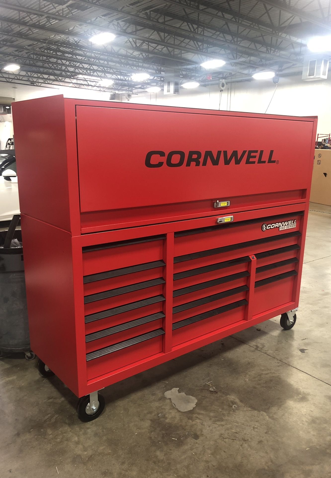 76” Cornwell Pro Series Tool Box With Hutch 