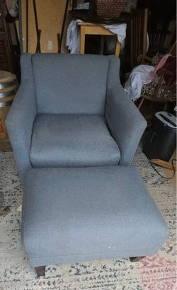 Nice chair and ottoman