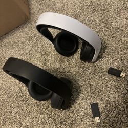Ps5 Headsets (Black And White)