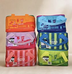Trader Joe’s Mini Insulated Tote Bags Summer Bag- Brand new