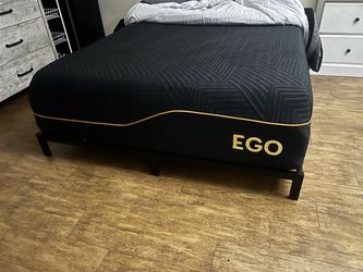 EGO Mattress Black with Gold Trim