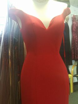 Red dress