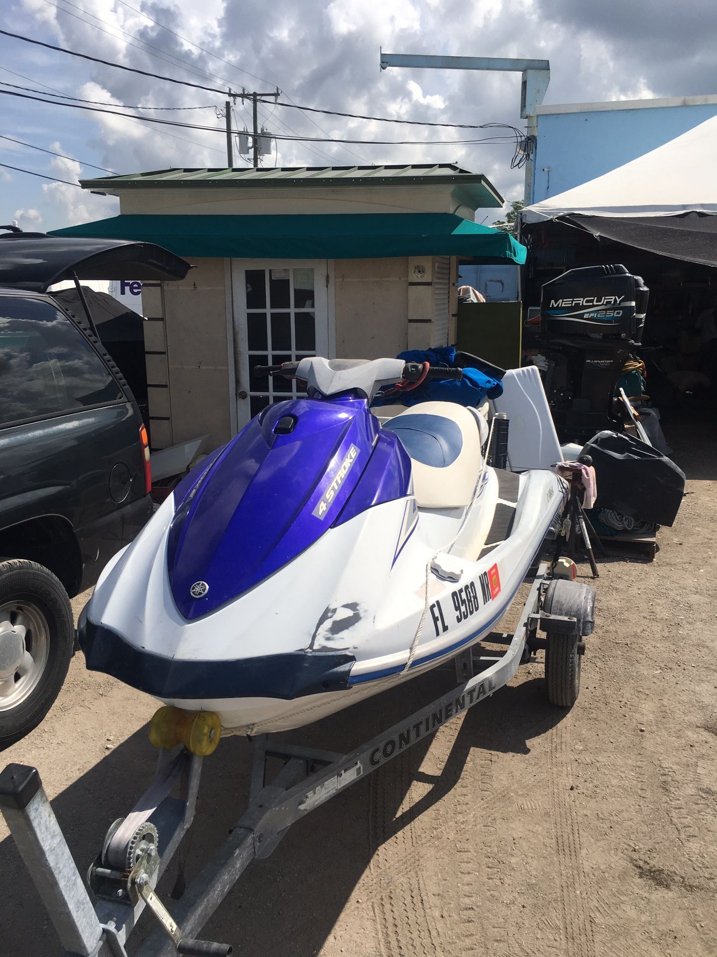 2008 Four stroke Yamaha jet ski vx sport