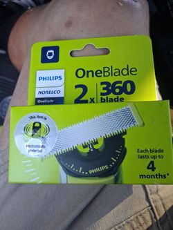 Philips Norelco OneBlade 360 Replacement Blades 2-Pack
