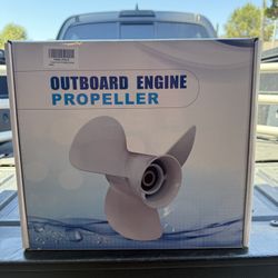 Outboard Propeller - White