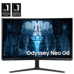 32" Odyssey Neo G8 4K UHD 240Hz, Curved Gaming Monitor