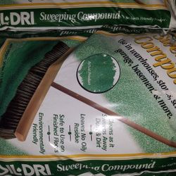 Oil-Dri absorbent for cat litter garage and other spills