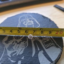 7.5mm Flawless, D Grade, Excellent Cut Diamond