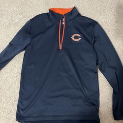 Men’s Medium Chicago Bears Quarter Zip 