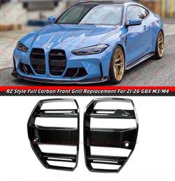 21-26 BMW M3 G80 M4 G82 RZ Style Prepreg Carbon Fiber Front Grill